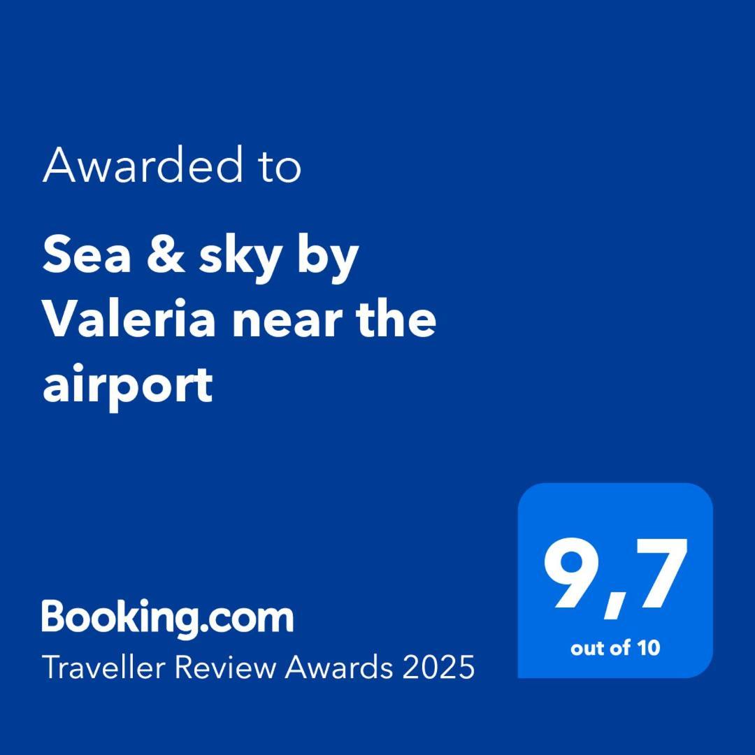 Апартаменты Sea & Sky By Valeria Near The Airport Порто-Рафти Экстерьер фото
